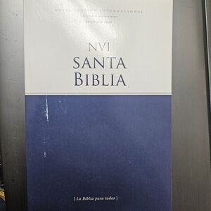 NVI Santa Biblia - Blue Cover